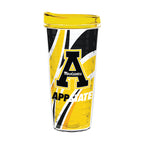22oz App State Mountaineers Slash Tritan Tumbler