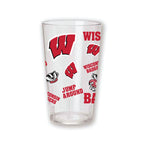 Set of 4 WISCONSIN MEDLEY 24oz Tritan Tumblers