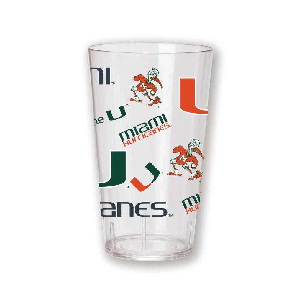 Set of 4 MIAMI MEDLEY 24oz Tritan Tumblers