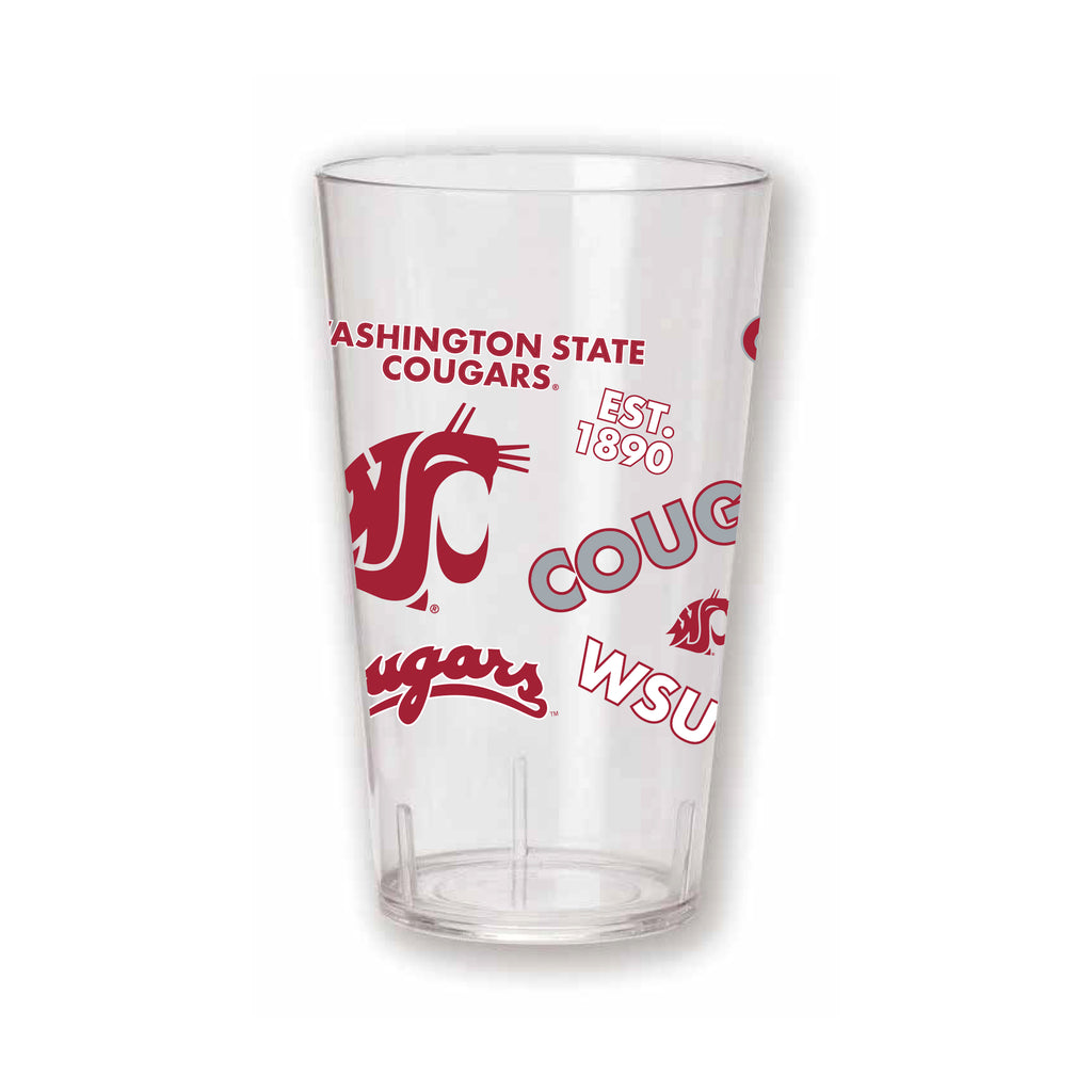 Set of 4 WASHINGTON ST MEDLEY  24oz Tritan Tumblers