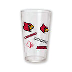 Set of 4 LOUISVILLE MEDLEY 24oz Tritan Tumblers