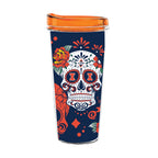22oz Illinois Fighting Illini Dia de los Muertos Tritan Tumbler
