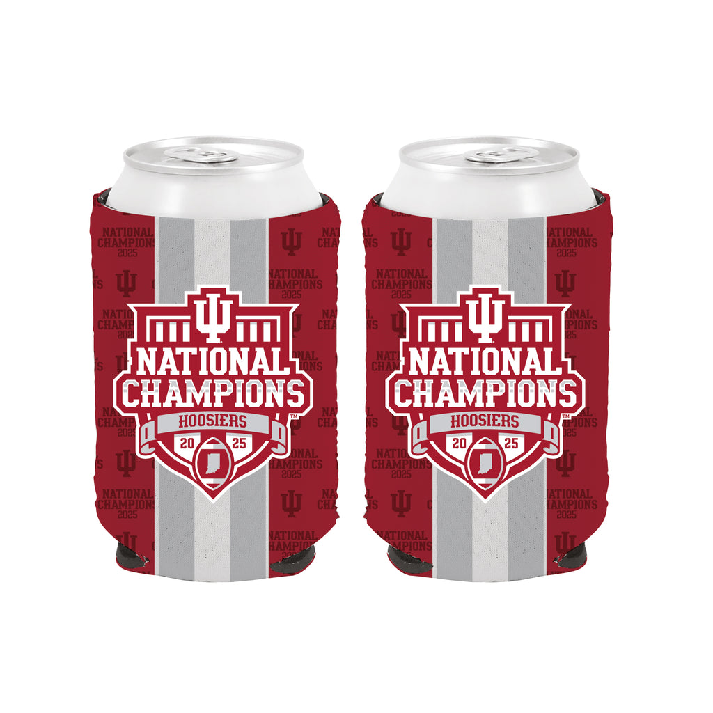 2025 CFP Football National Champions Indiana Hoosiers 2-Pack Pocket Coolie