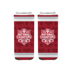 2025 CFP Football National Champions Indiana Hoosiers 2-Pack Slim Coolie