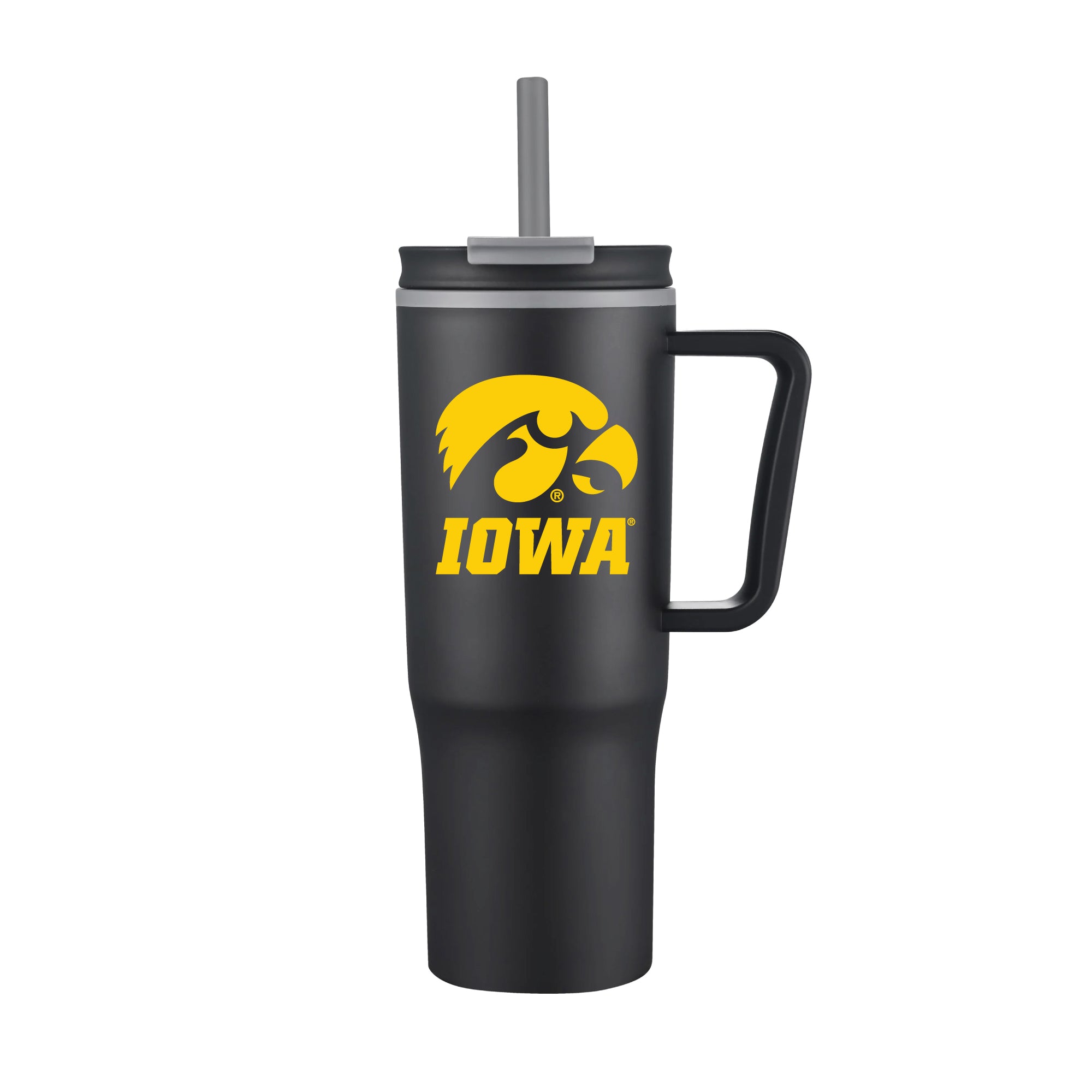 30oz Iowa Hawkeyes Black Aire Tumbler