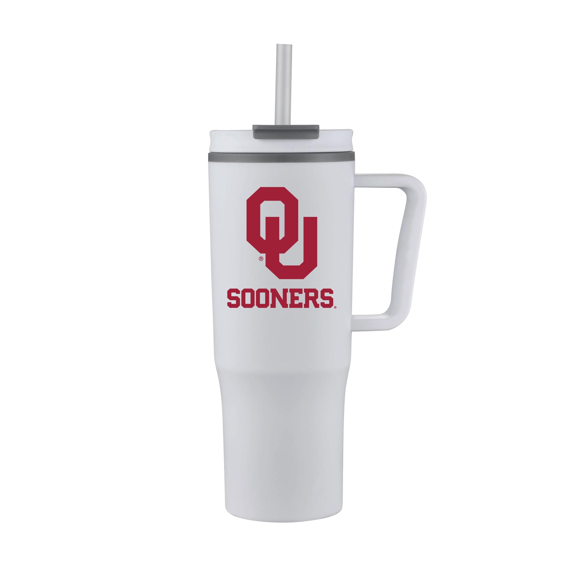 30oz Oklahoma Sooners White Aire Tumbler