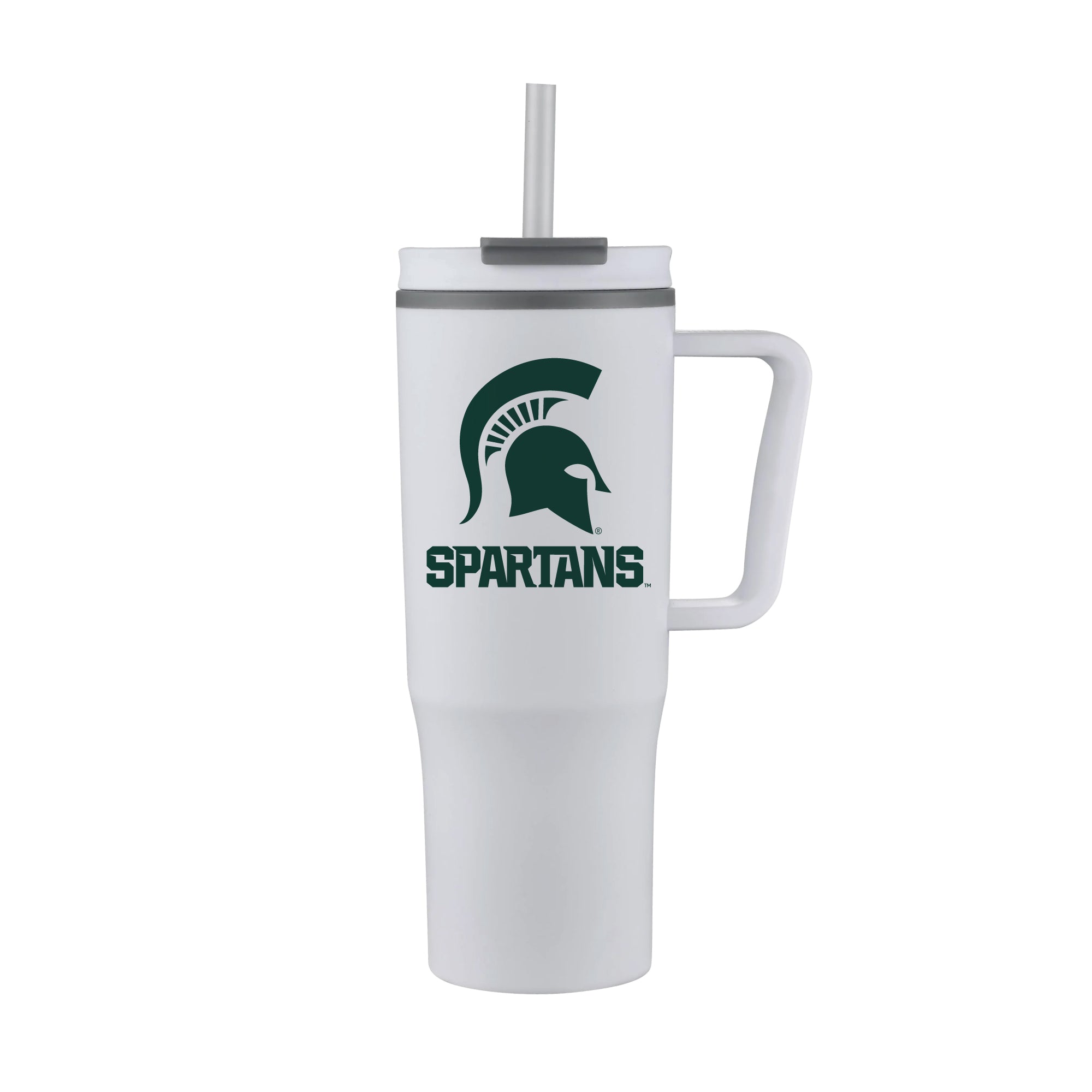 30oz Michigan State Spartans White Aire Tumbler