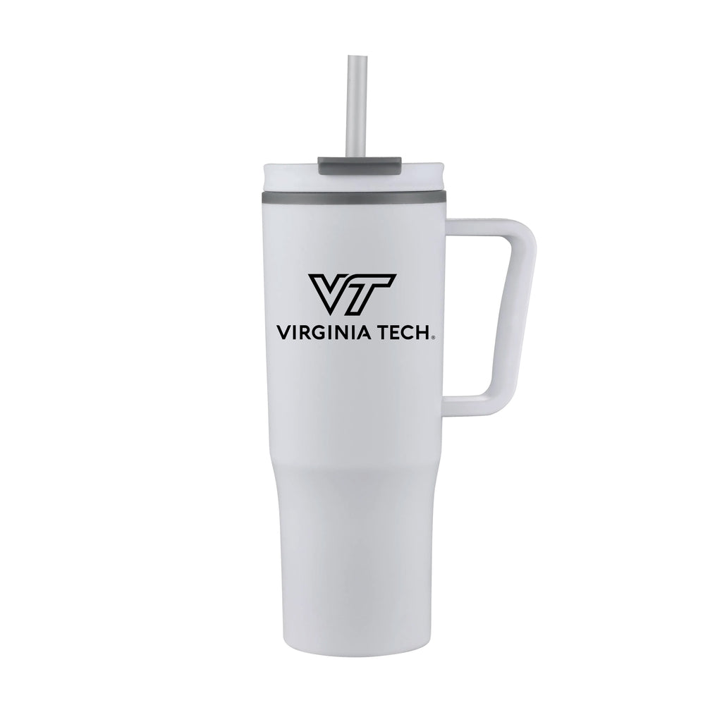30oz Virginia Tech Hokies White Aire Tumbler