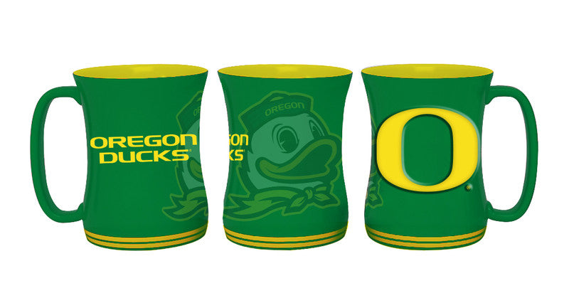 16oz Oregon Ducks Sculpted Barista Mug