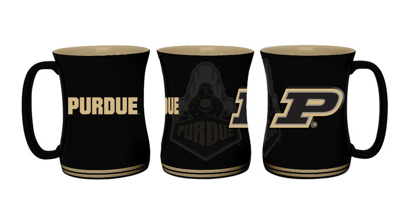16oz Purdue Boilermakers Sculpted Barista Mug