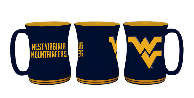 16oz West Virginia Sculpted Barista Mug