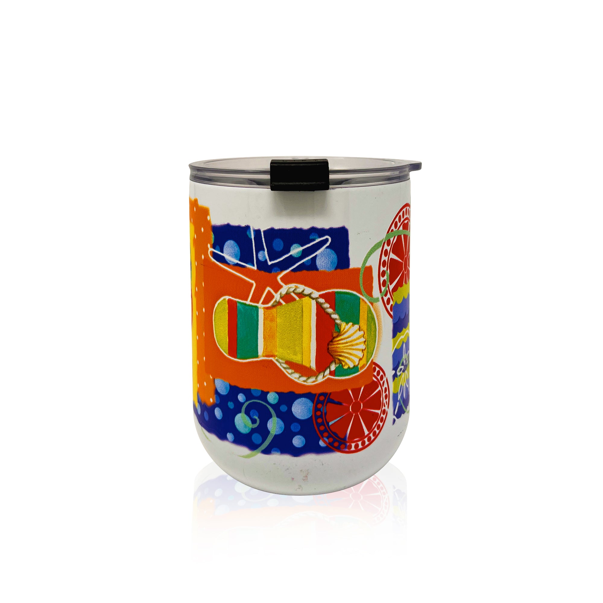 Flip Flops 18 oz Curved Tumbler