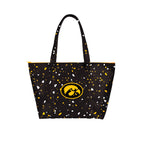 Iowa Hawkeyes Terrazzo Weekender Tote Bag