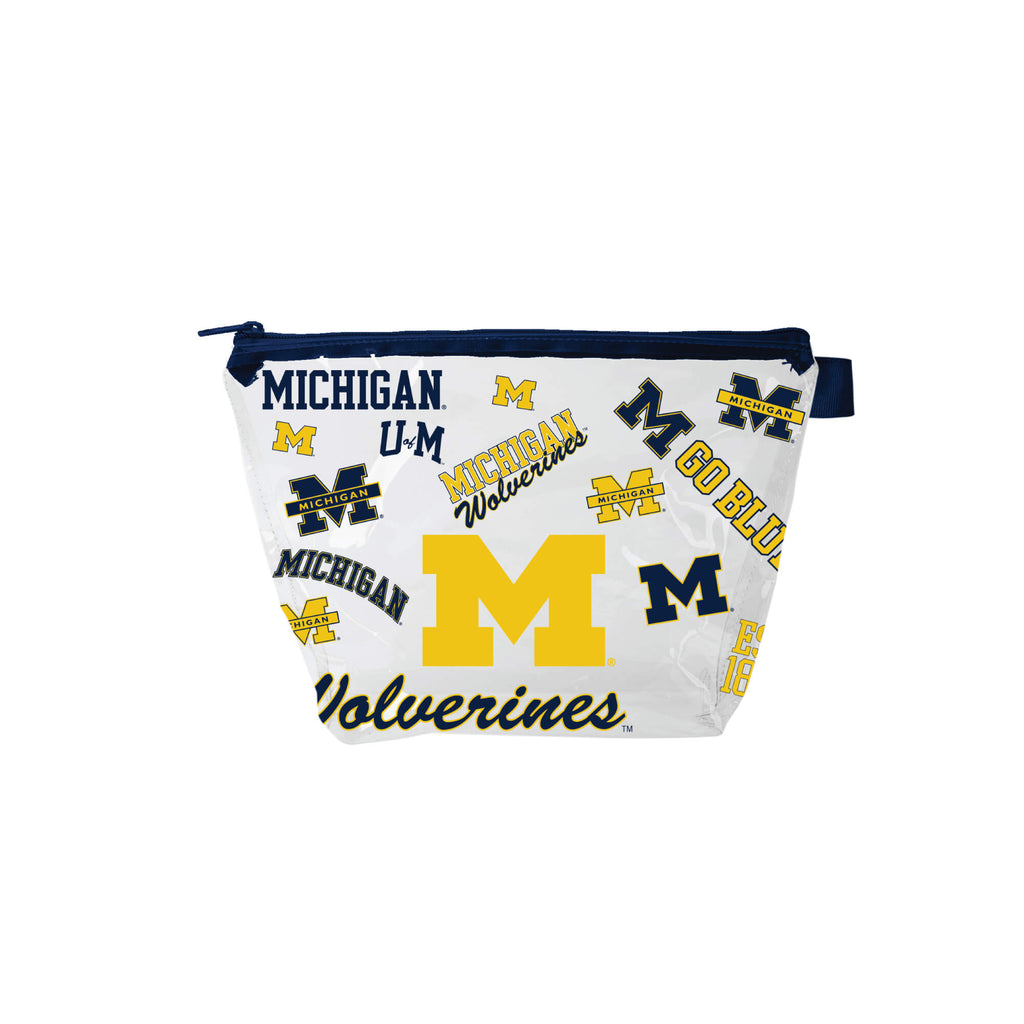 Michigan Wolverines Medley Cosmo Vinyl Bag