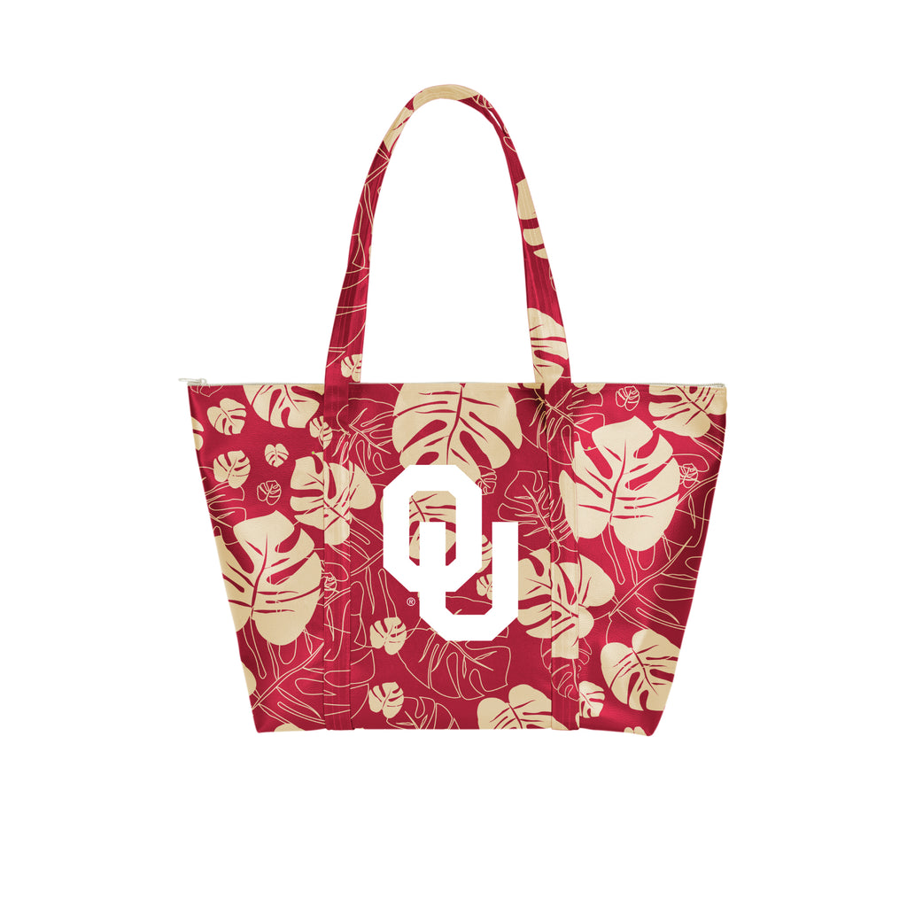 Oklahoma Sooners palms weekender tote bag for fans
