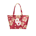 Oklahoma Sooners palms weekender tote bag for fans