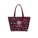 Texas A&M Aggies leopard weekender tote bag