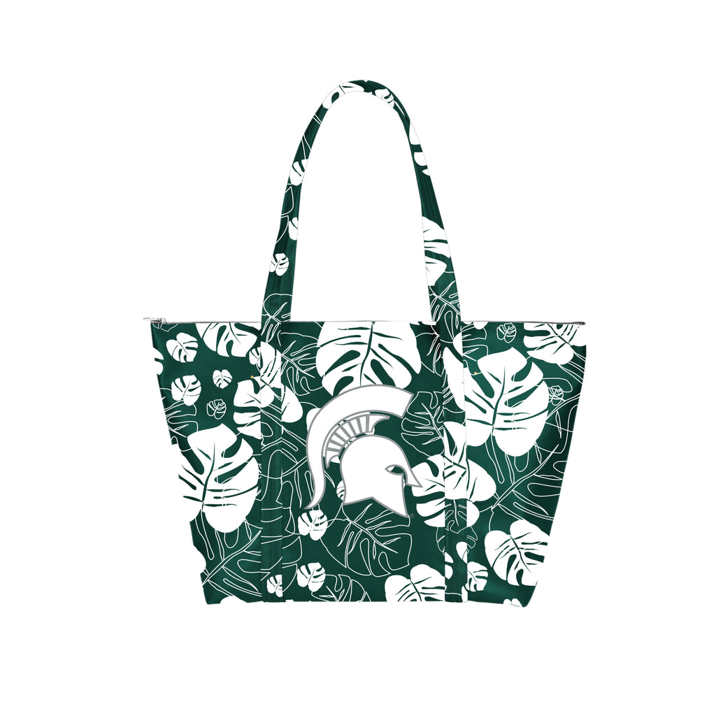 Michigan State Spartans palms weekender tote bag