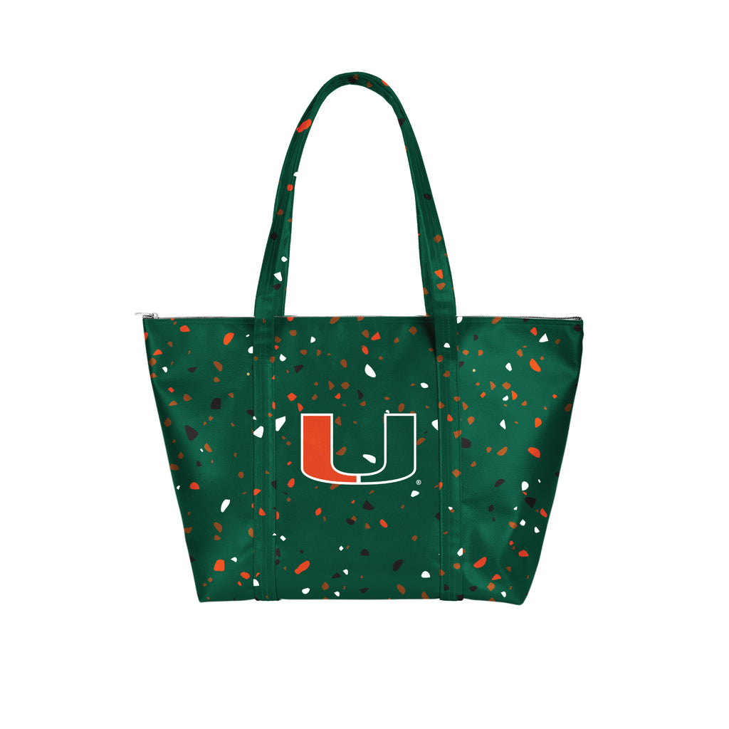 Miami Hurricanes Terrazzo Weekender Tote Bag