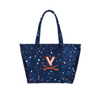 Virginia Cavaliers terrazzo weekender tote bag