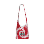 Ohio State Buckeyes tie-dye RPET Bagabond tote bag