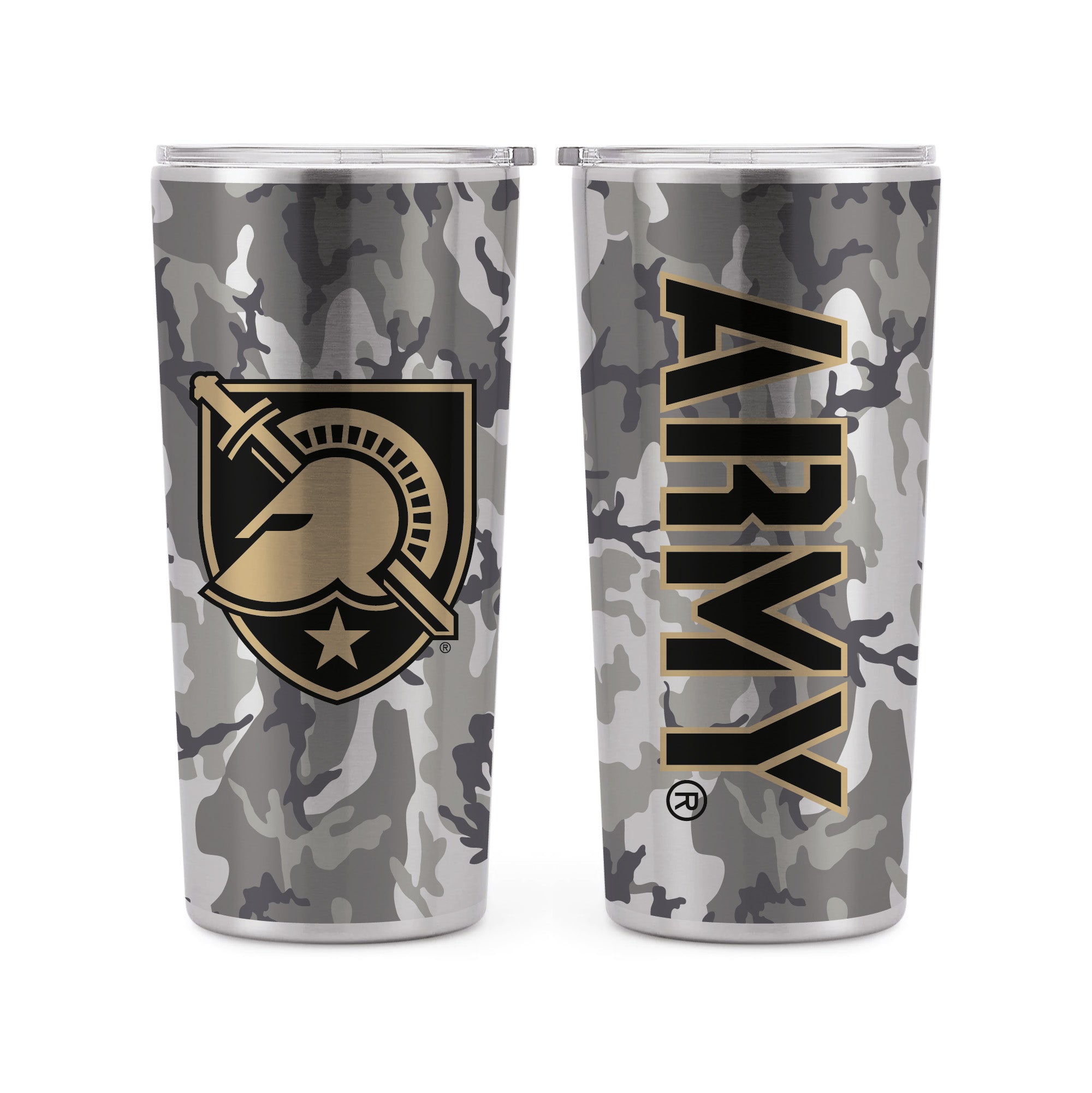 22oz Army West Point Black Knights Camo Tumbler