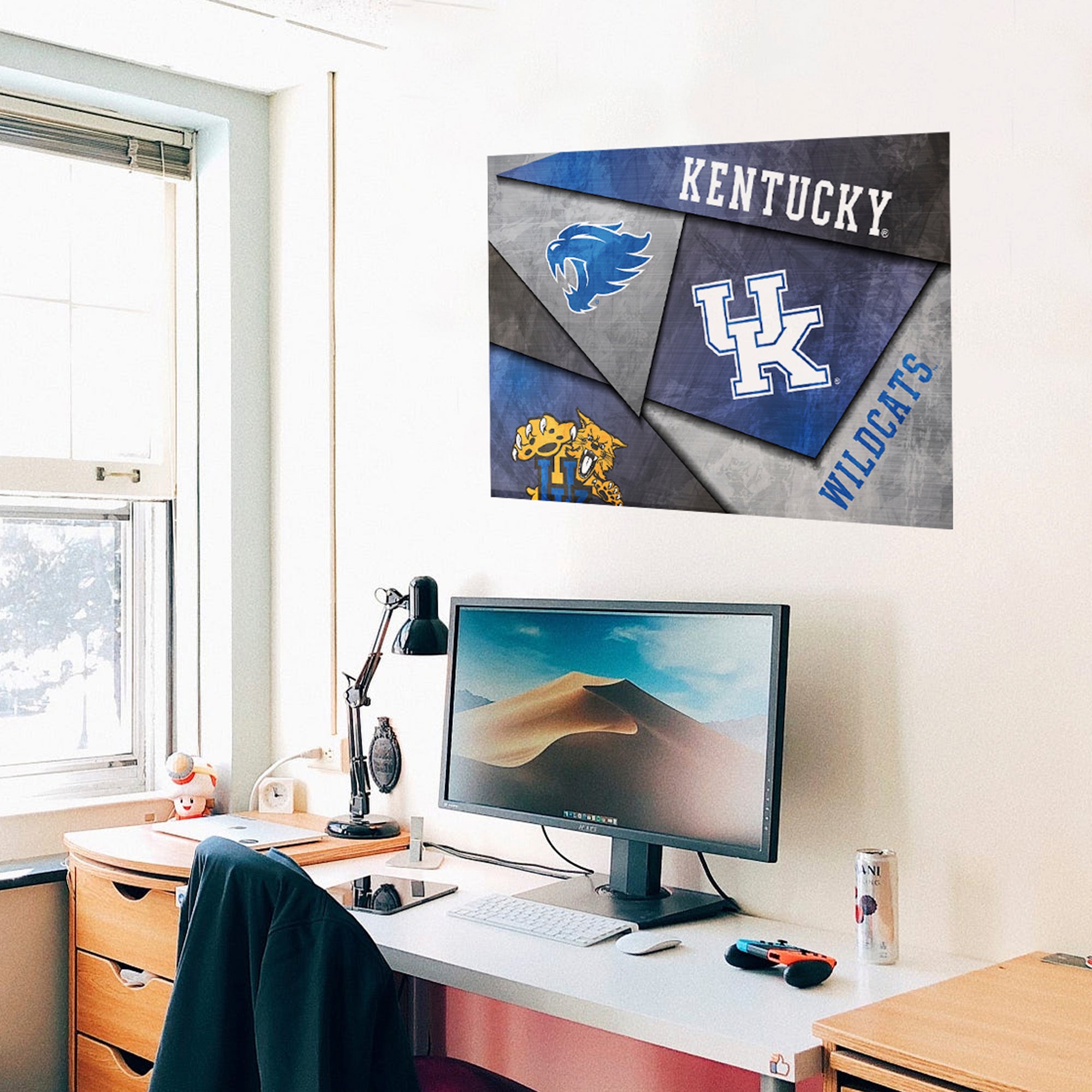 Kentucky Wildcats Mosaic Poster 12" x 18"