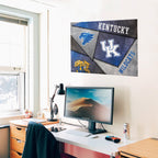 Kentucky Wildcats Mosaic Poster 16" x 24"