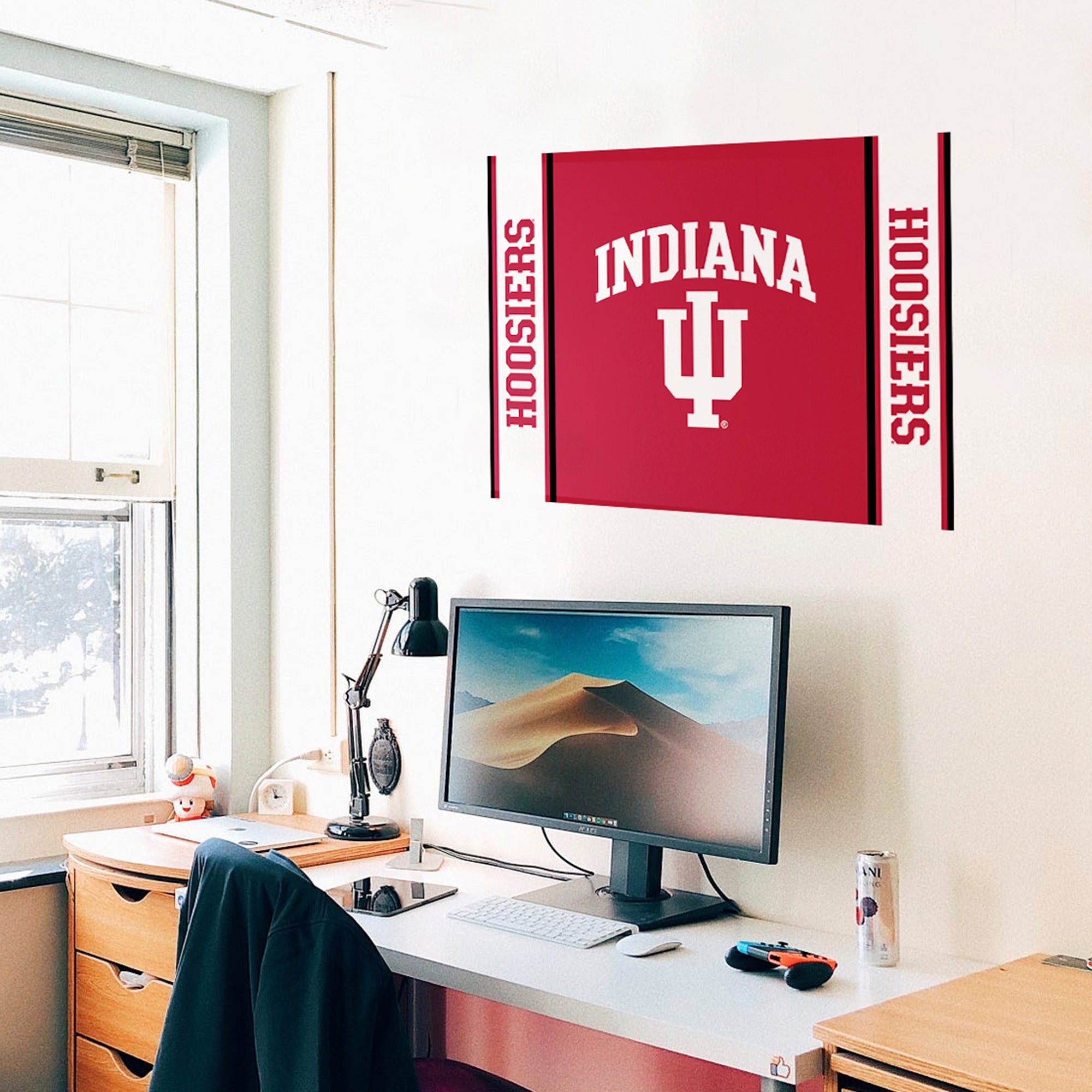 Indiana Hoosiers Classic Poster 12" x 18"