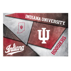 Indiana Hoosiers Mosaic Poster 12" x 18"