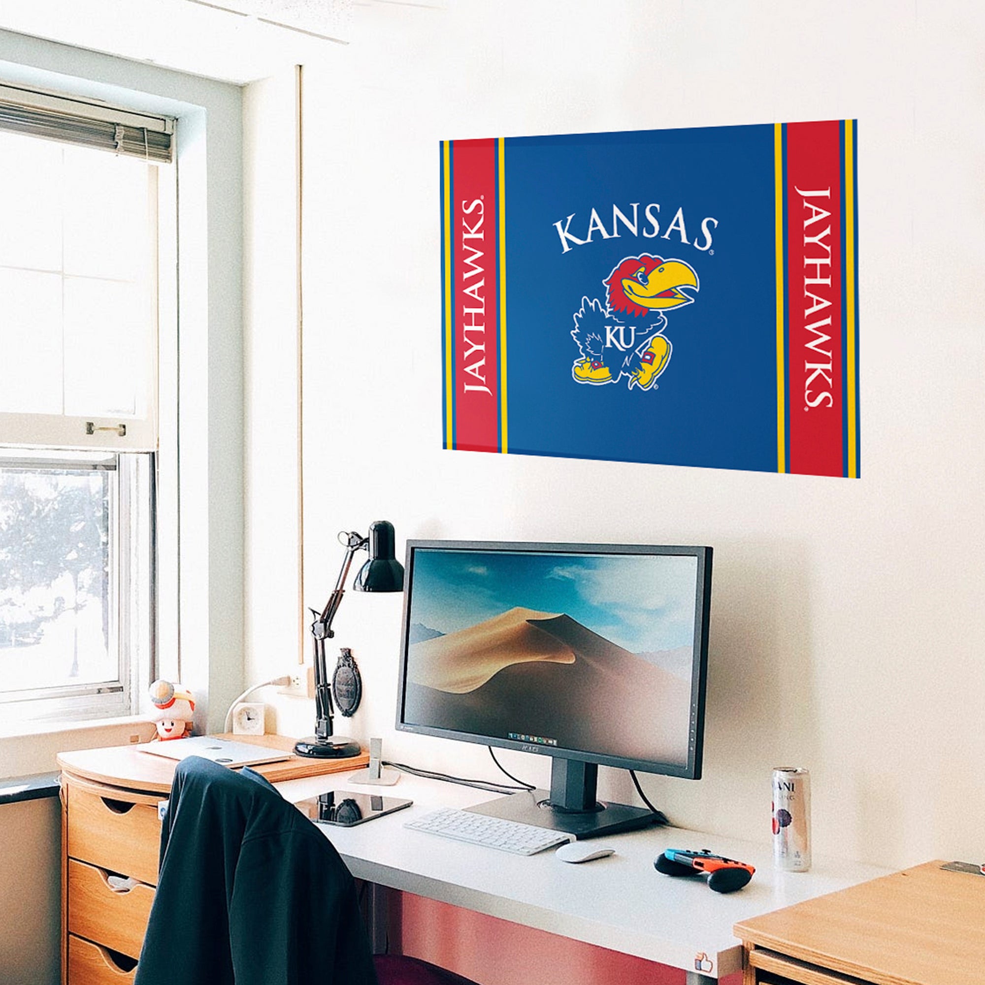Kansas Jayhawks Classic Poster 12" x 18"