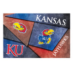 Kansas Jayhawks Mosaic Poster 16" x 24"