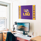 LSU Tigers Classic Poster 12" x 18"