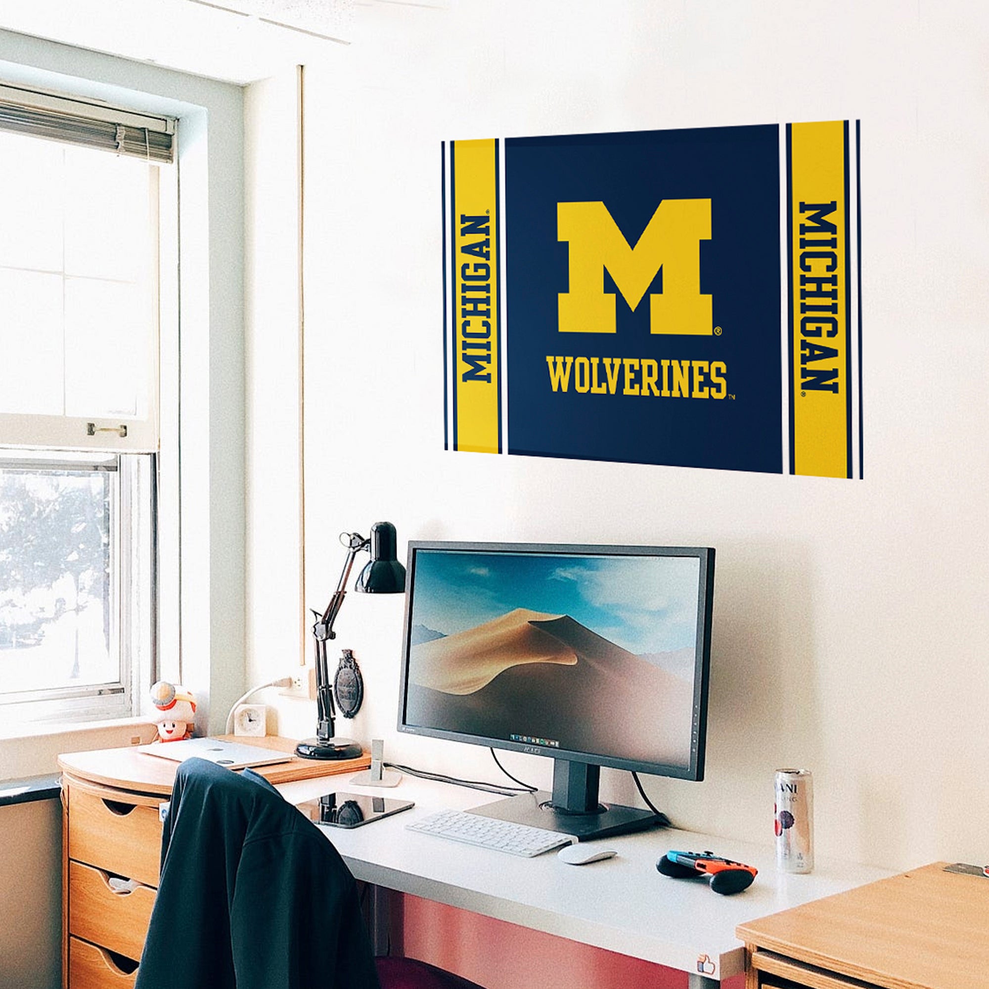Michigan Wolverines Classic Poster 12" x 18"