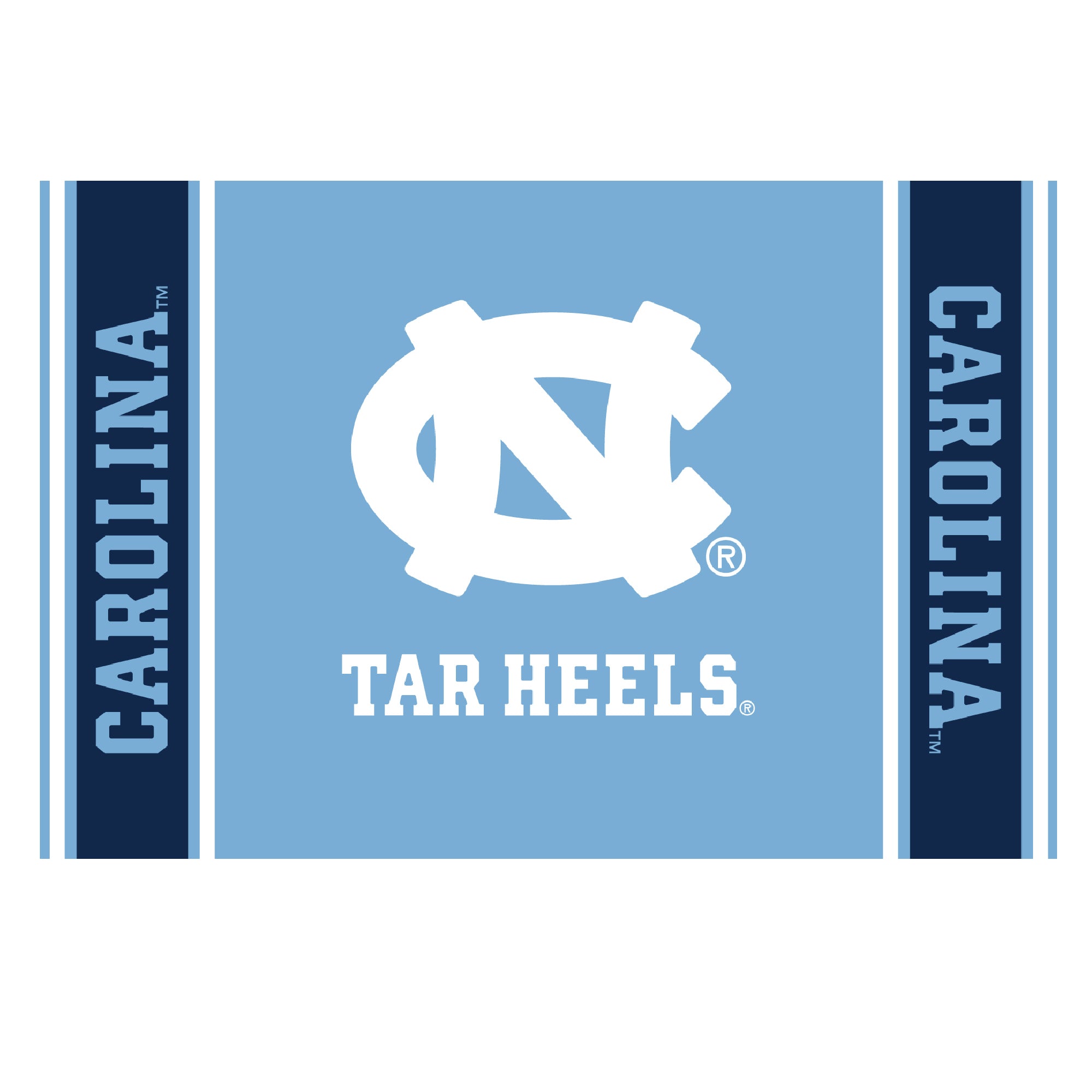 North Carolina Tar Heels Classic Poster 12" x 18"