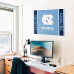 North Carolina Tar Heels Classic Poster 12" x 18"