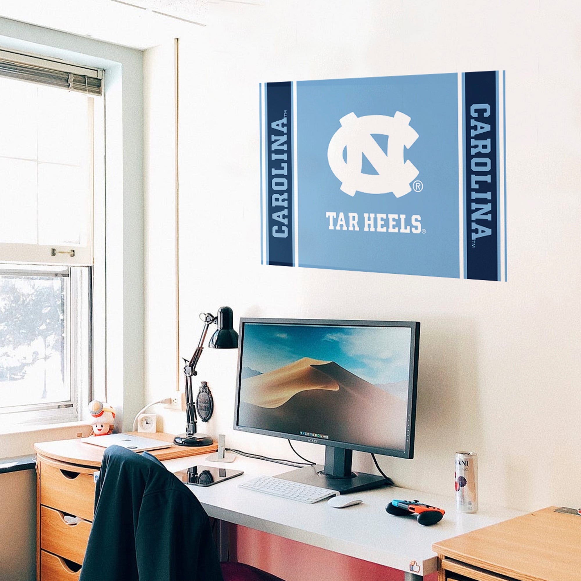 North Carolina Tar Heels Classic Poster 12" x 18"