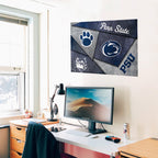 Penn State Nittany Lions Mosaic Poster 12" x 18"