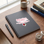Louisville Cardinals Stadium Line Art Decal 4" x 6"