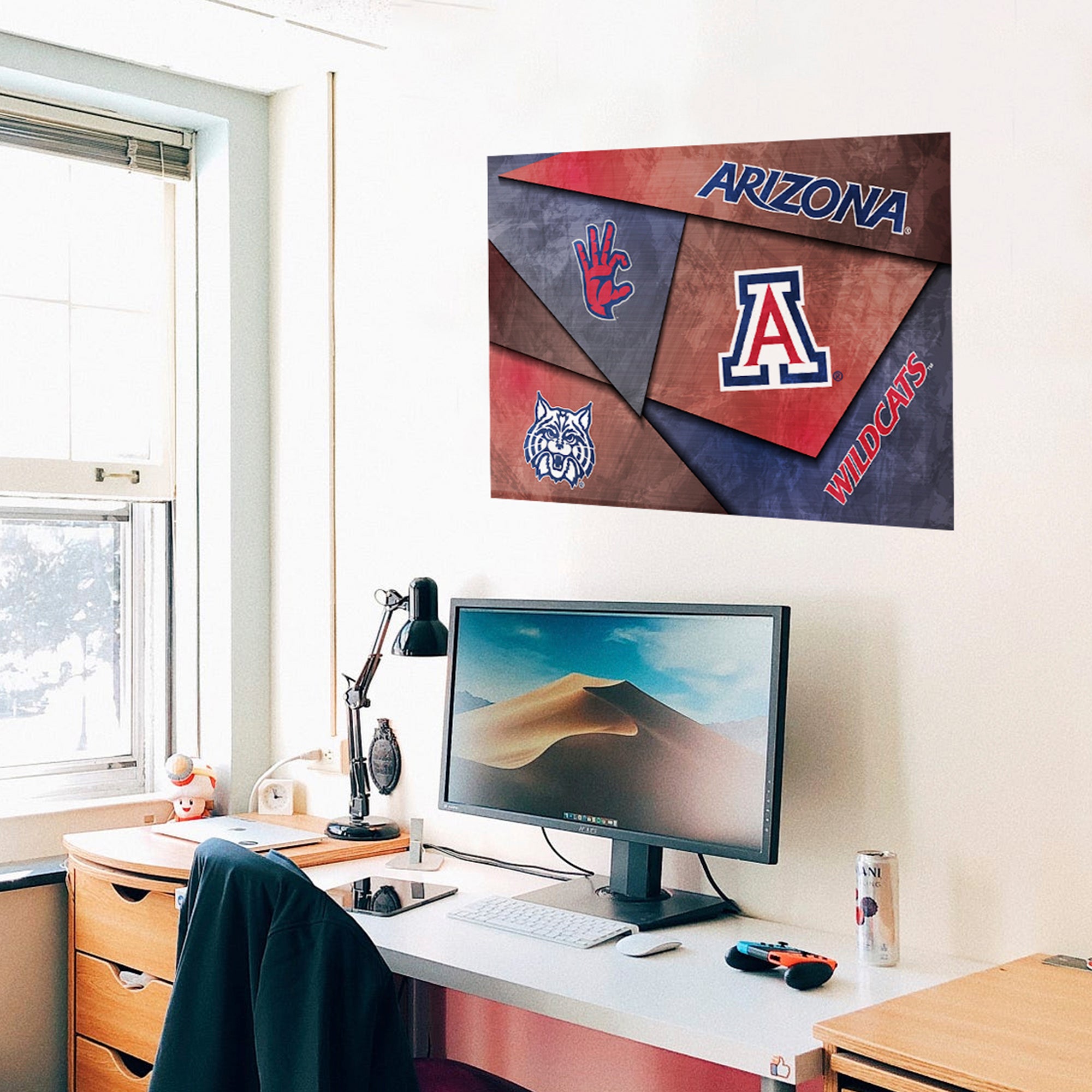 Arizona Wildcats Mosaic Poster 16" x 24"