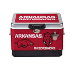26qt Arkansas Razorbacks Medley Steel Cooler