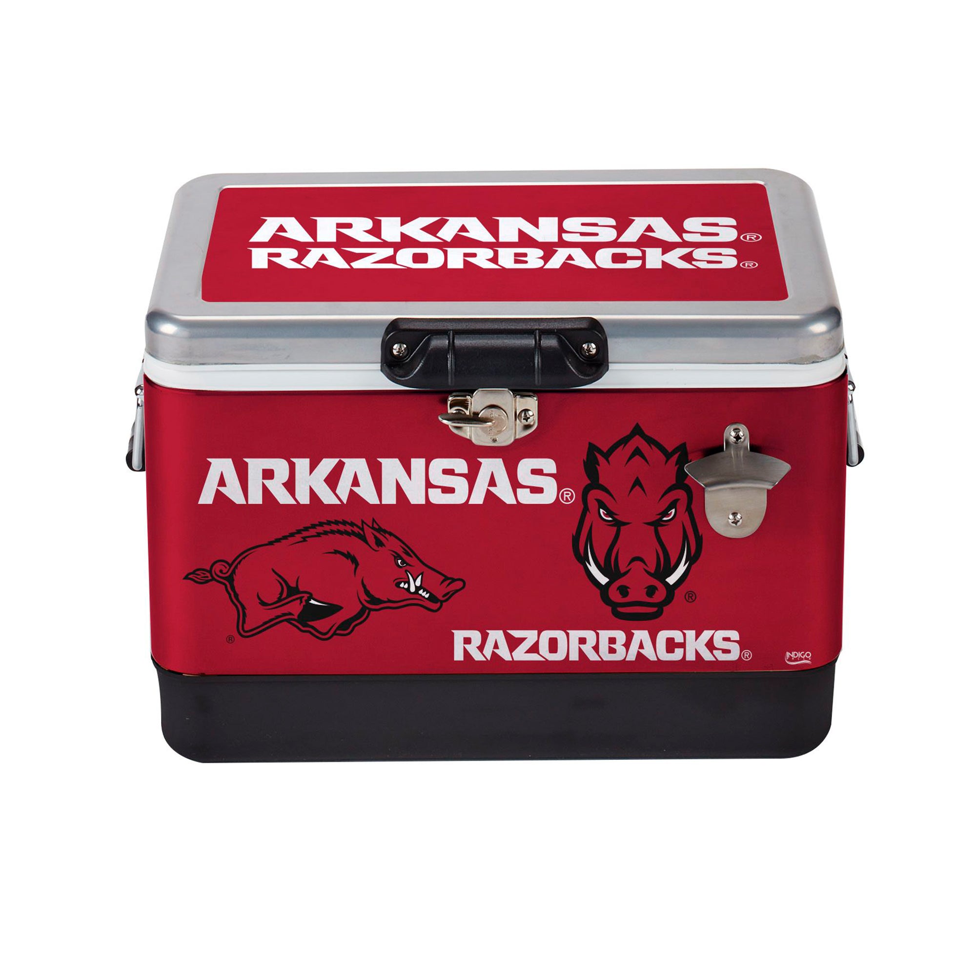 26qt Arkansas Razorbacks Medley Steel Cooler