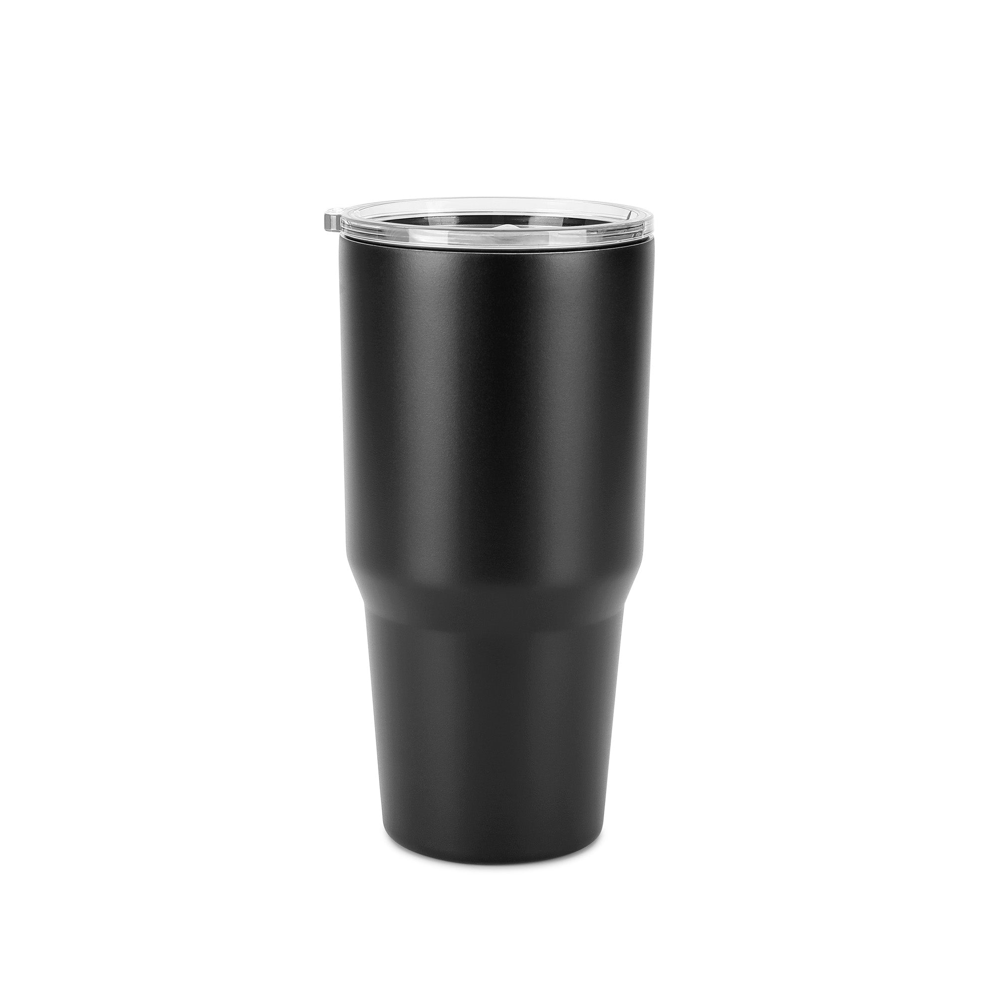 30oz without handle Black Powder Coated Tumbler
