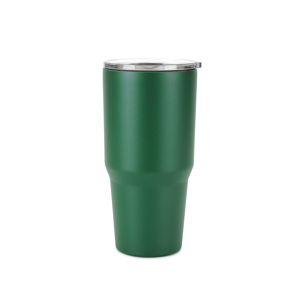 30oz without handle Green Powder Coated Tumbler