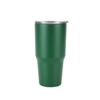 30oz without handle Green Powder Coated Tumbler