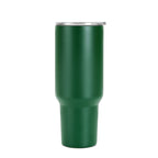 40oz Green Powder Coated Tumbler