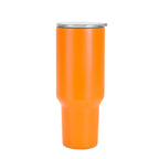 40oz Orange Powder Coated Tumbler