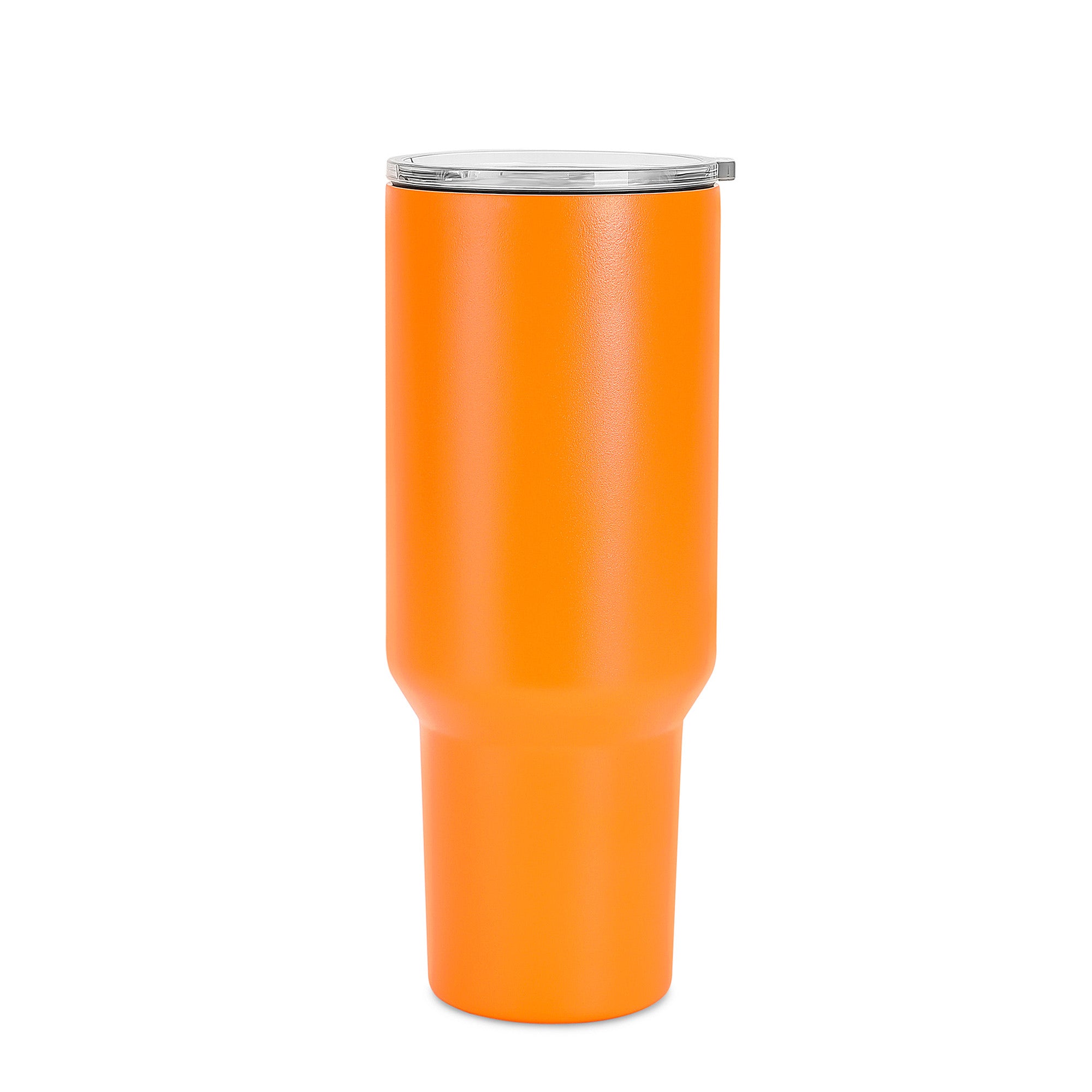 40oz Orange Powder Coated Tumbler