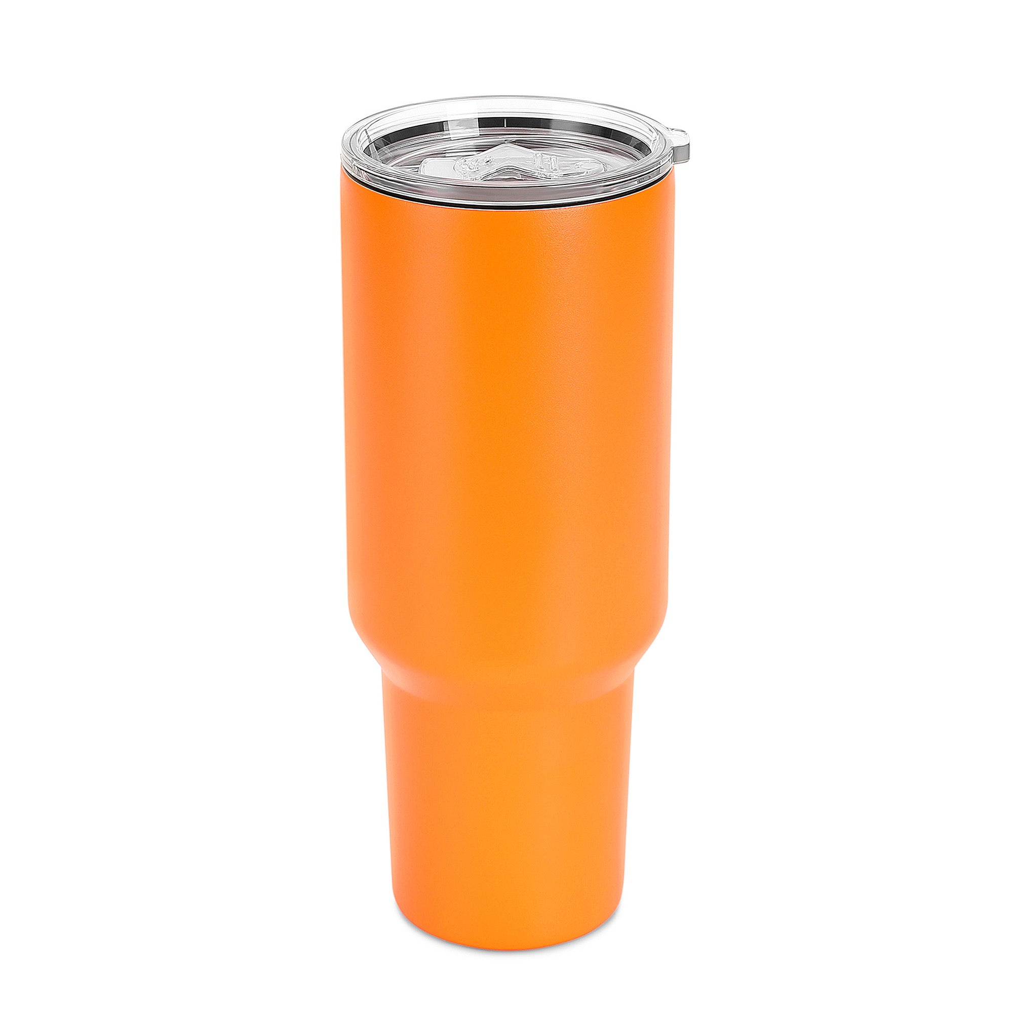 40oz Orange Powder Coated Tumbler