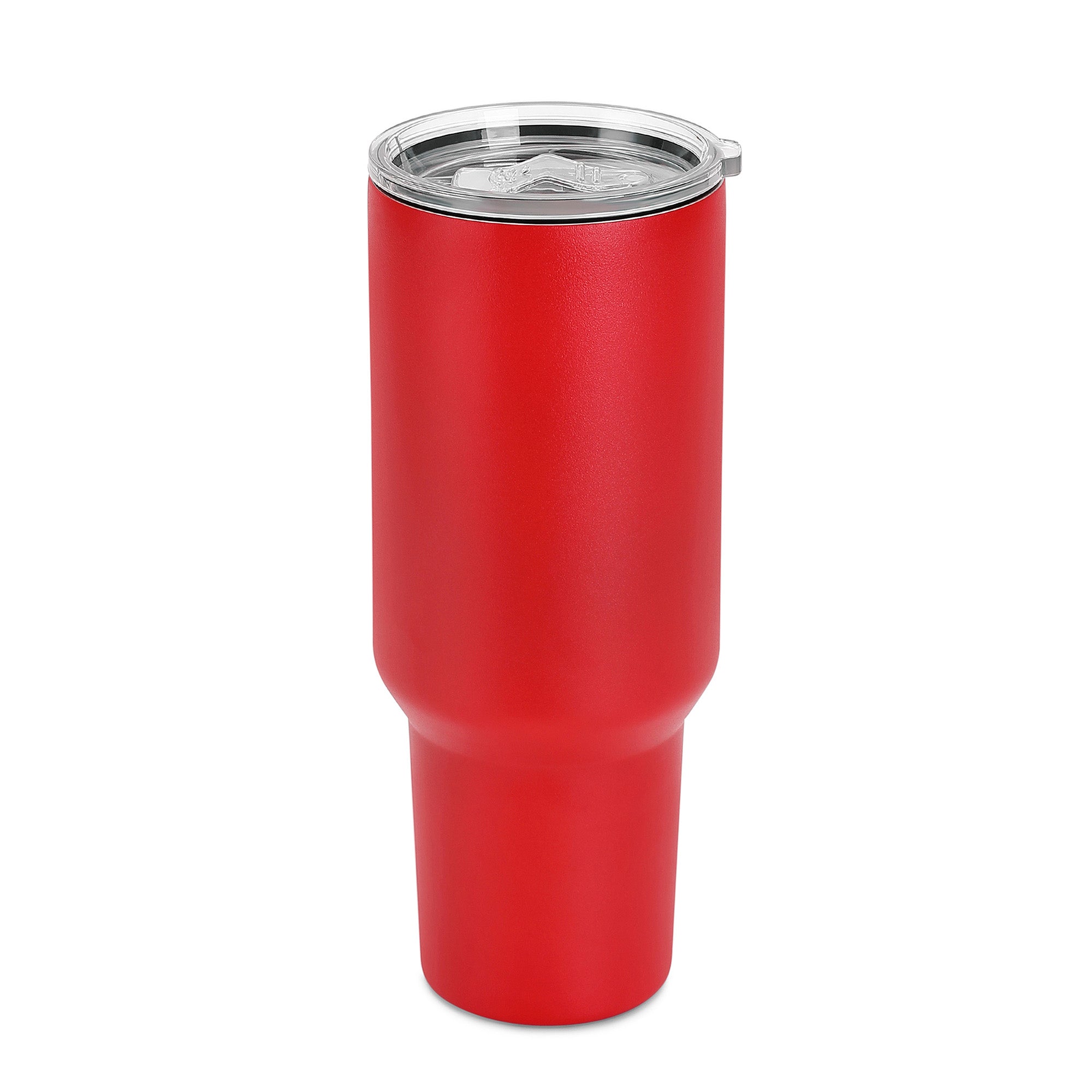 40oz Red Powder Coated Tumbler